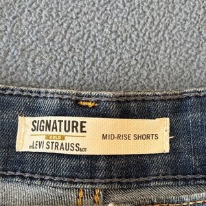 Levi Strauss Women's Blue Jean Shorts